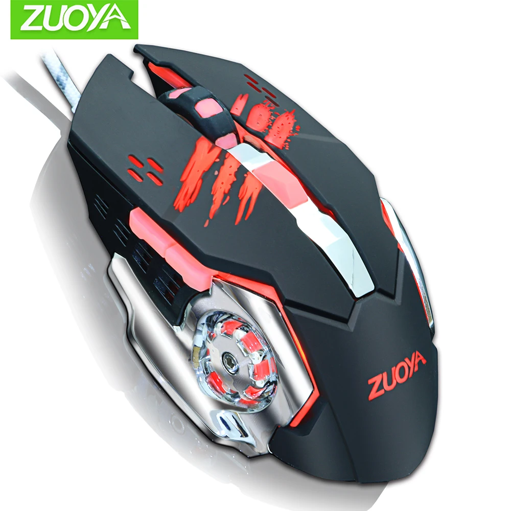 Professional Gaming Mouse DPI Optical Wired Mouse LED Backlight Computer Mice For Laptop PC Game