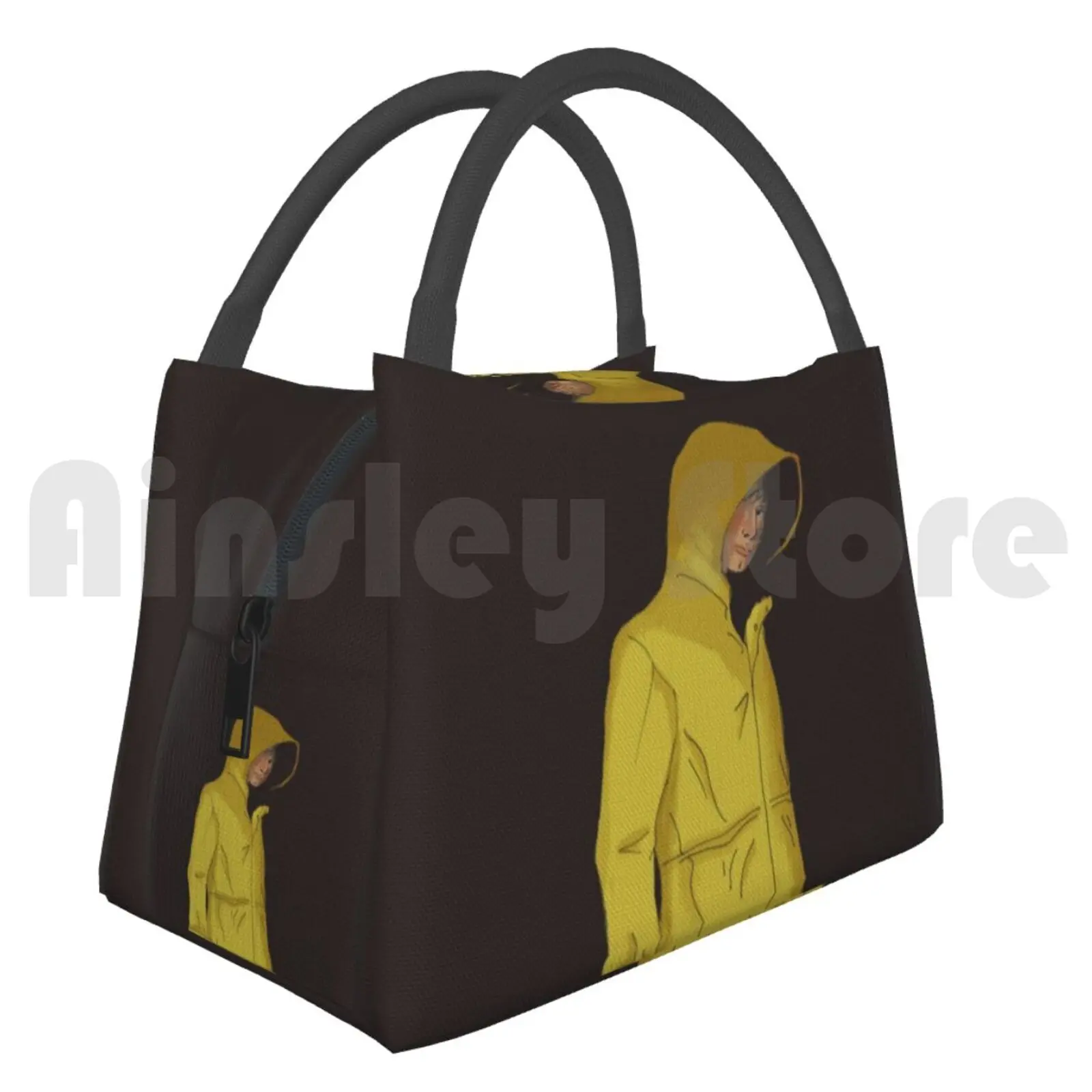 Cooler Lunch Bag Picnic Bag Past , Present And Future Futere Past Present Dark Travel Viajes Pasado Presente