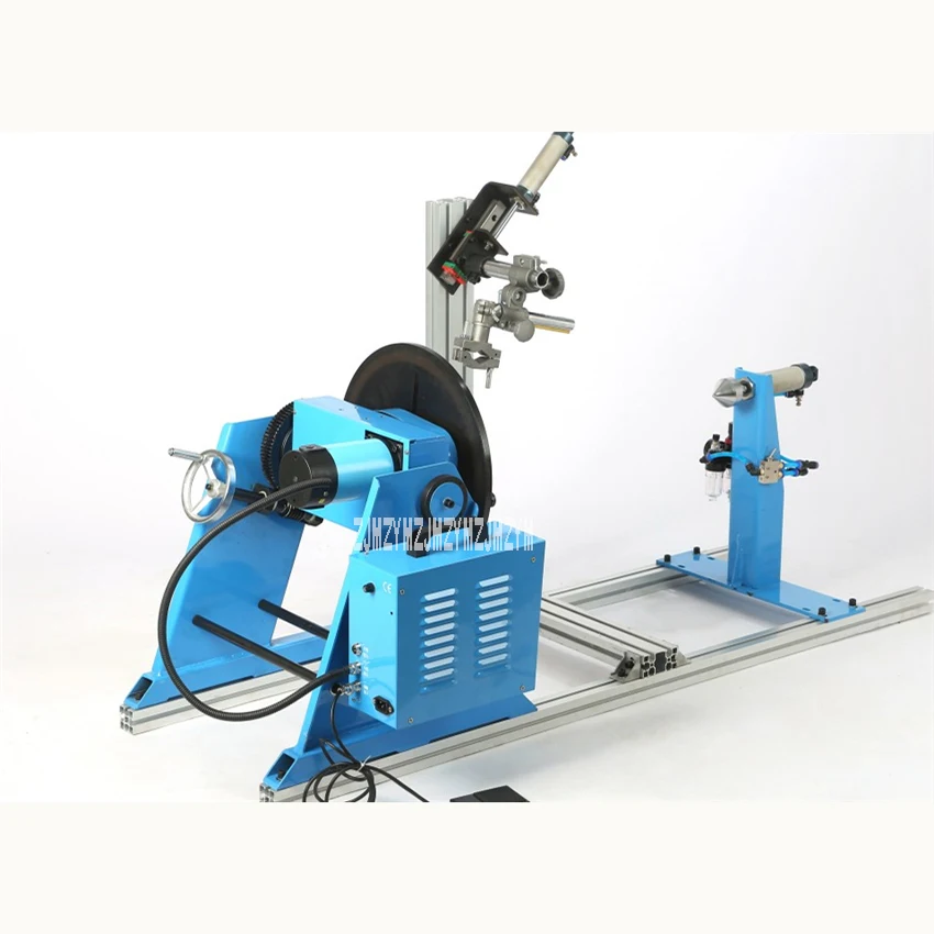 HD-30 Timing Welding Positioner Pneumatic Combination Welding Rotator 30Kg Duty Welding Turntable Welding Equipment 110V/220V