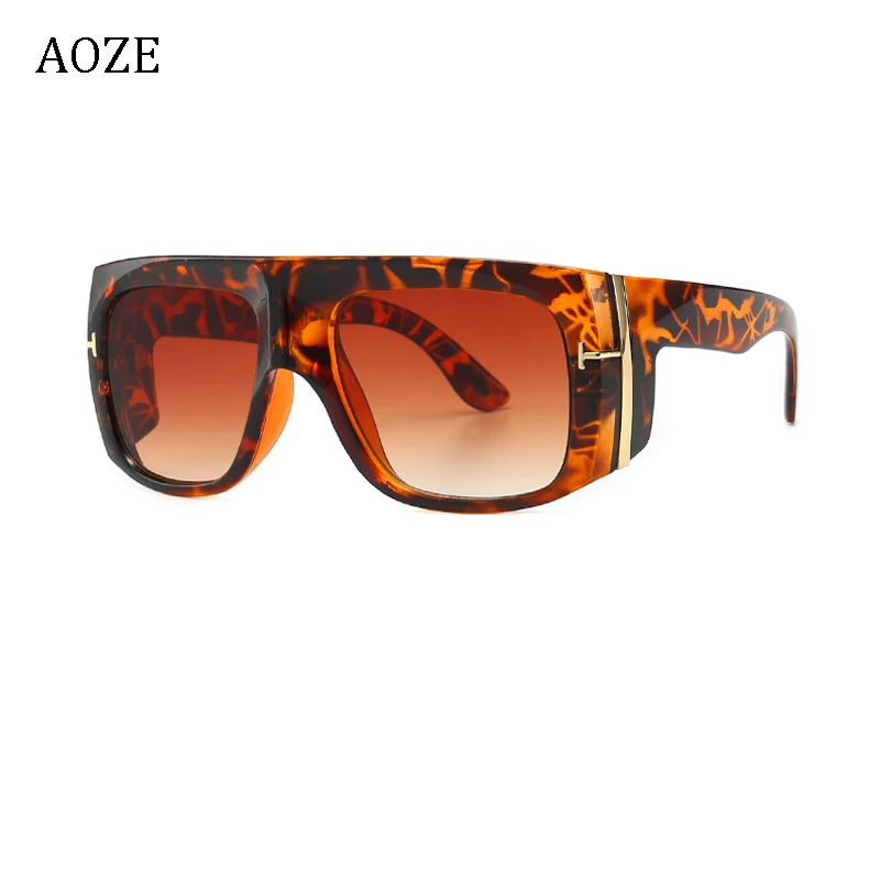 AOZE 2020 modern fashion shield Steam punk vintage Tom sunglasses of unisex gradient sunglasses UV400 sunglasses FT0733