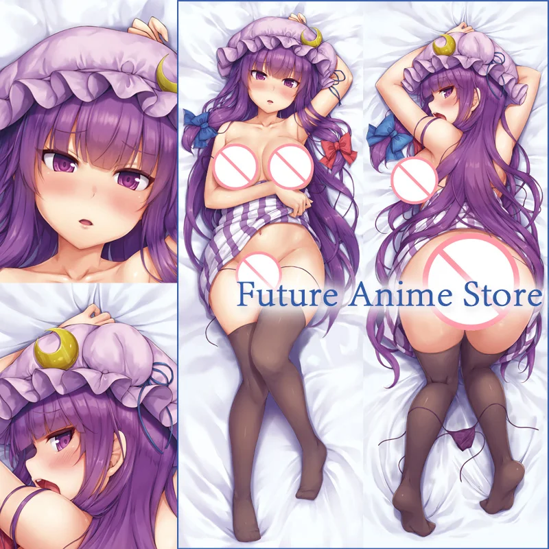 

Dakimakura Patchouli Knowledge Touhou Project Anime Double-sided Print Life-size Body Pillow