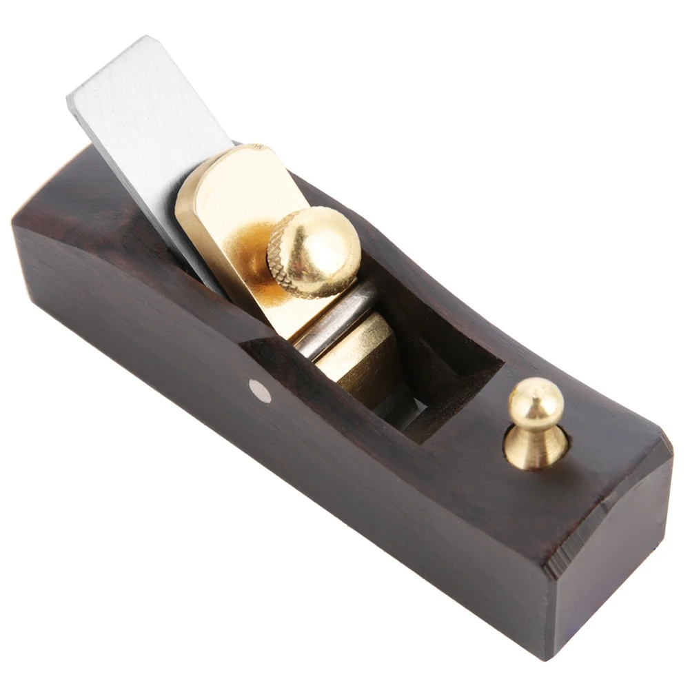 Mano Pialla Mini Fondo Piatto Regolabile A Mano Aereo Carpenter Legno Scanalatura Guarnizioni FAI DA TE Piano di Legno 13 millimetri Lama Spoke Shave manuale