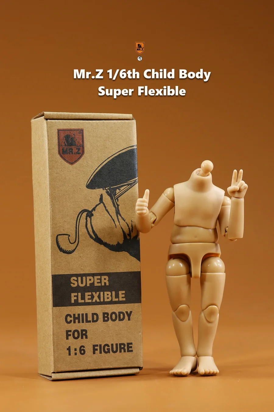 Mr.Z 1/6 Scale Child Model 15cm PVC Super Flexible Joint Body Fit 7