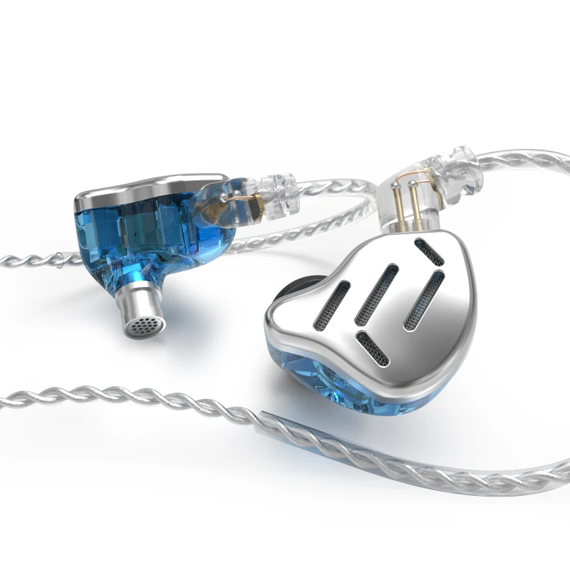 KZ ZAX ヘッドセット 16 ユニット HIFI 低音インイヤーモニター