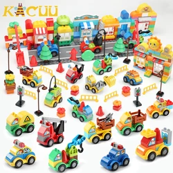 Big Particle Classic Blocks Marble Race Run Construction Figures Building Bricks Educational Assembly DIY Big Blocks Kids Gift