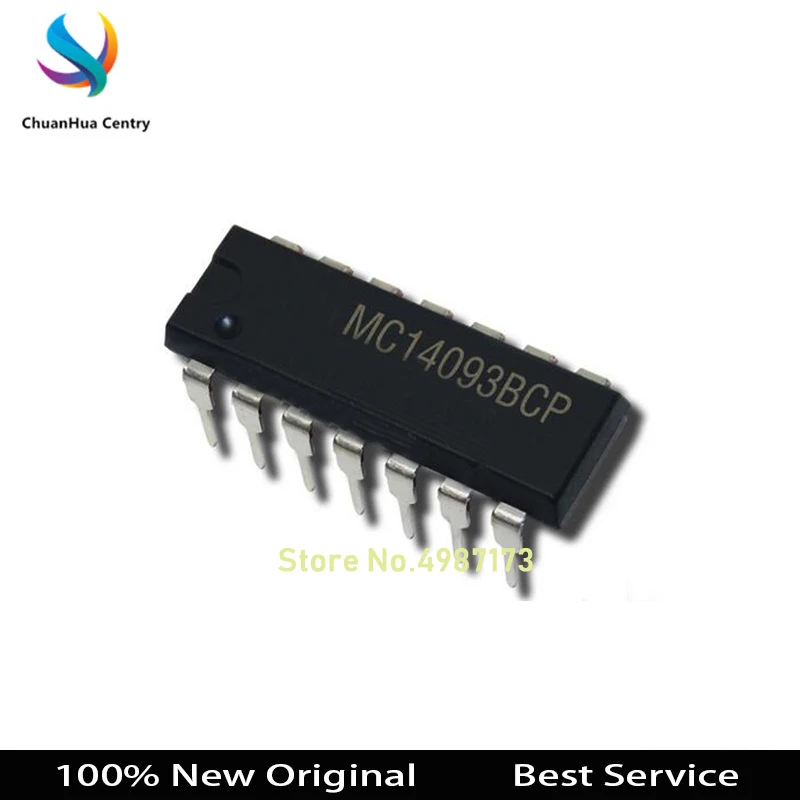 

5 Pcs MC14093BCP DIP14 100% New Original In Stock