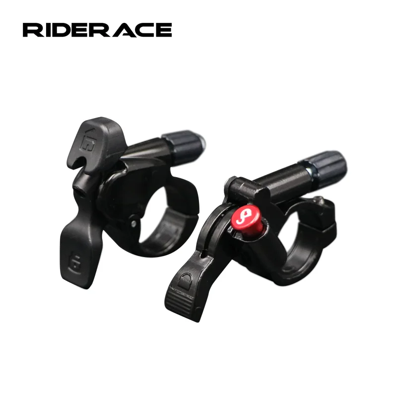 Bicycle Fork Remote Control Lever Switch With Cable Aluminum Alloy Lockout Button MTB Bike Front Fork Wire Controller Switch