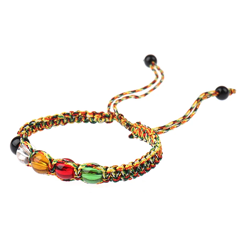 قابل للتعديل مكرسة فنغ شوي خمسة عناصر من الطبيعة سوار محظوظ الثروة