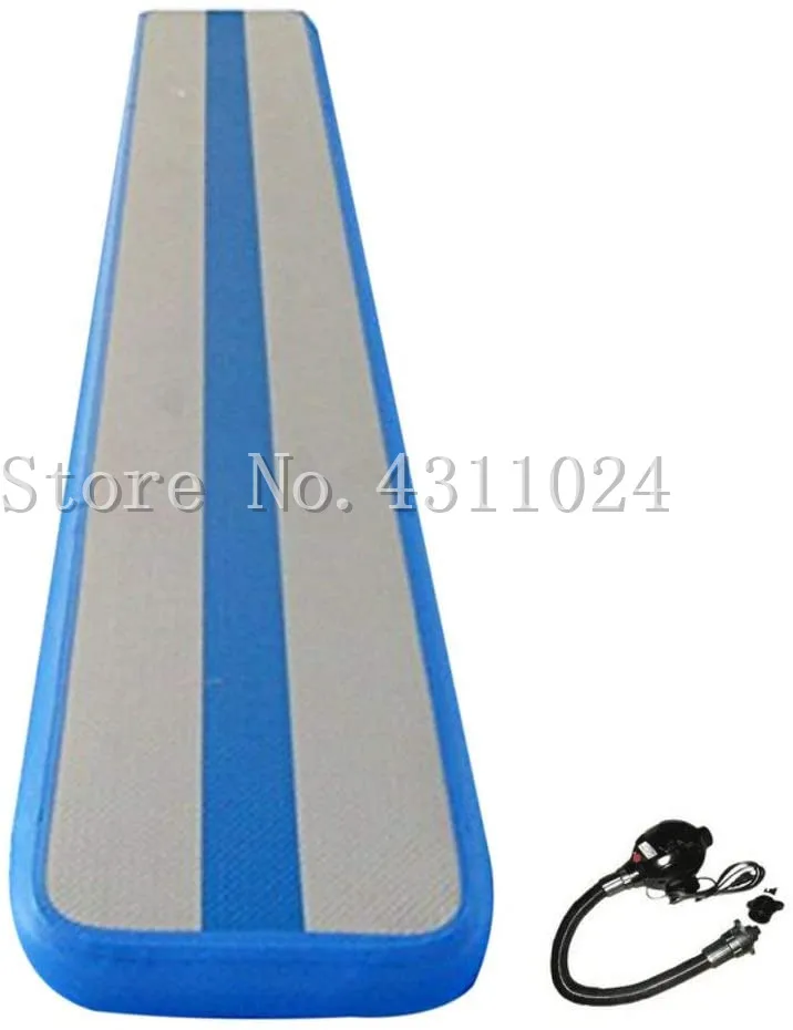 

Free Shipping 5x0.4x0.2m Inflatable Balance Beam Cushion Training Mat Gymnastics with Electric Pump