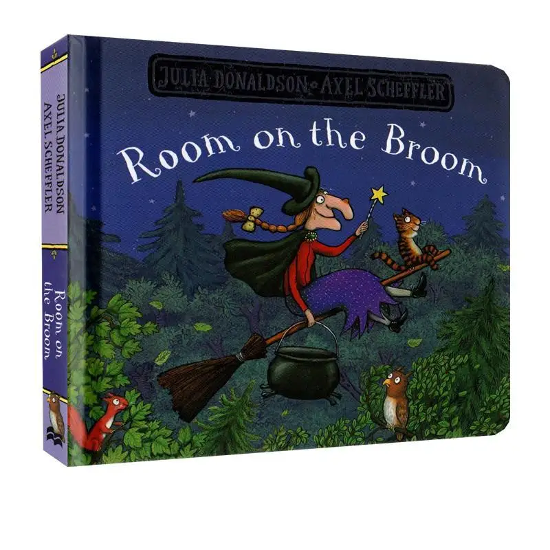 Room on the Broom Board book English Children's Picture Book for kinds Early Learning English Storybook new hot