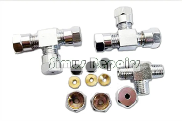 

Gas Chromatograph Gas Source Connection Tee Connector Two-way Connector Four-way Connector Carrier Gas Standard M8 Connector.