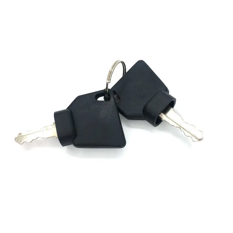 2Pcs Ignition Start Key Switch Starter key For JCB 3CX Excavator Most JCB Machine Digger Replacement Parts