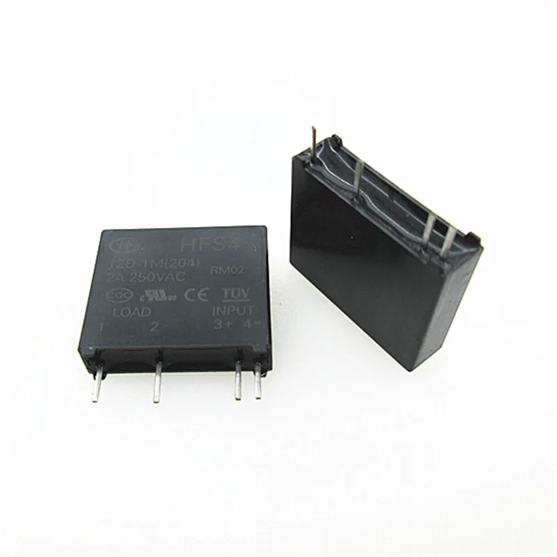 HOT NEW 12V relay HFS4-12D-1M HFS4 12D 1M HFS412D1M Solid state DC12V 12VDC 12V 2A 4PIN