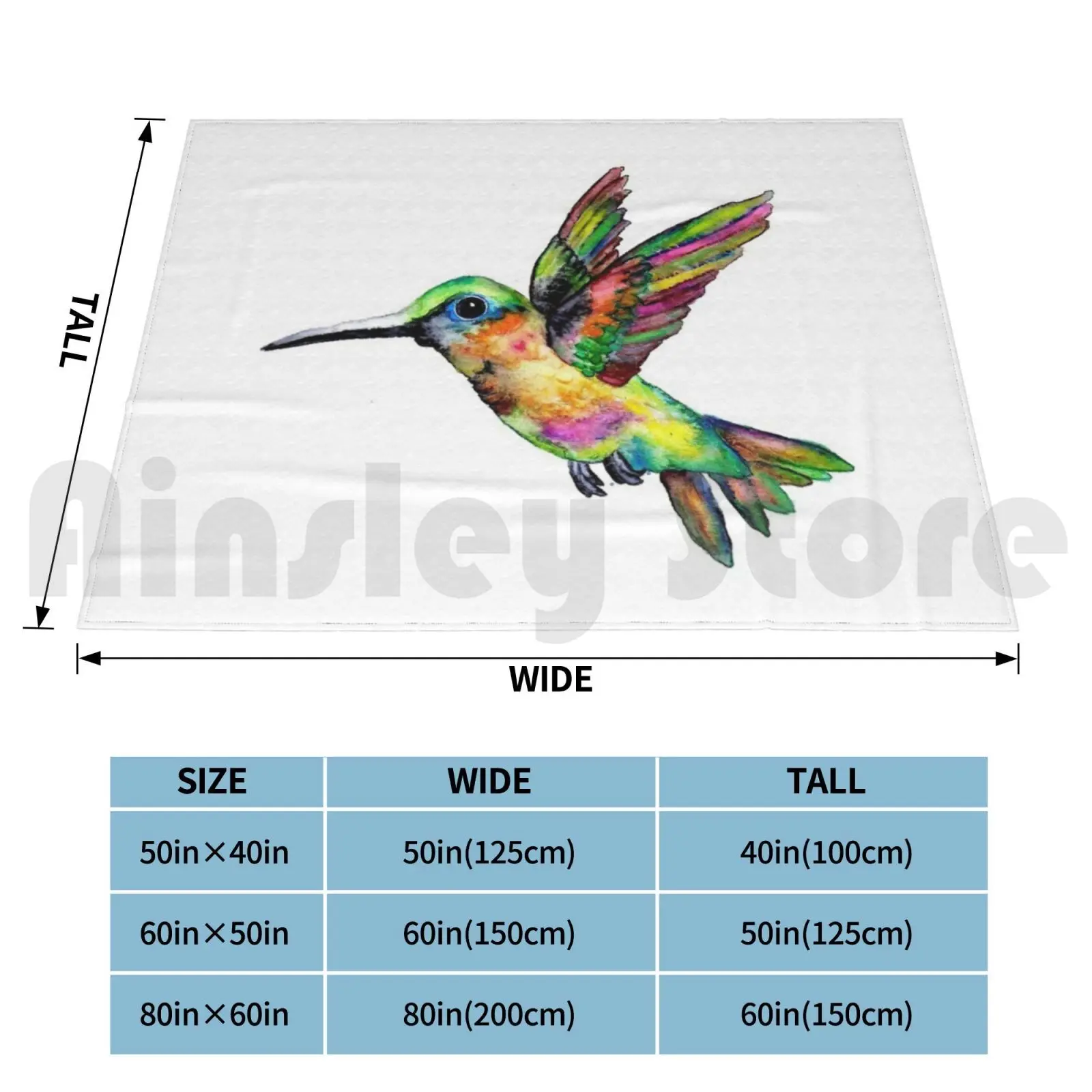 Blanket Hummingbird 2470 Hummingbird