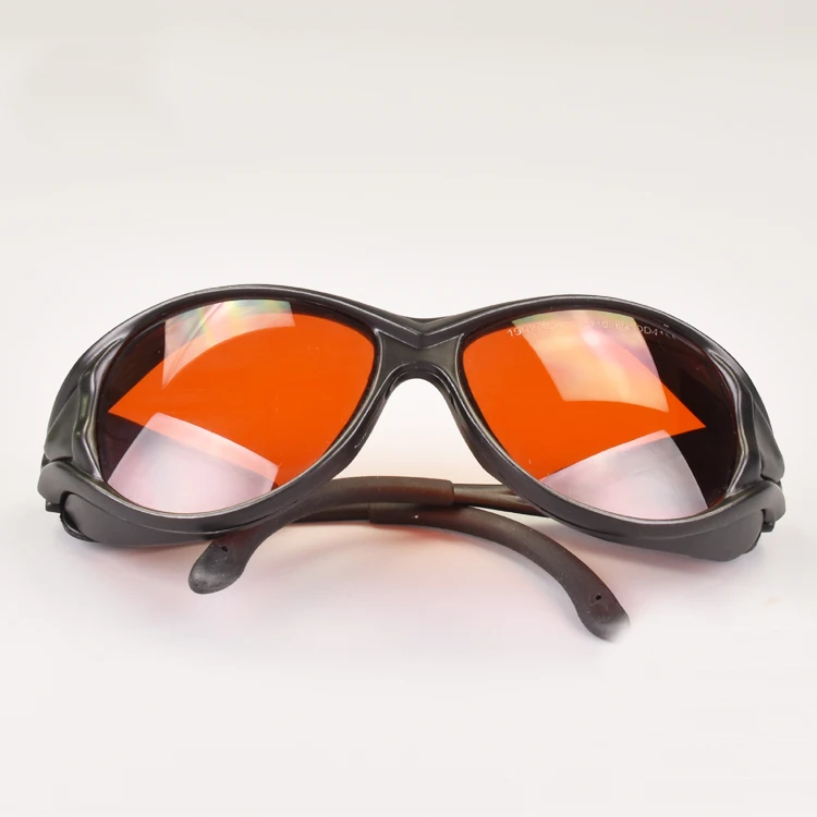 Gafas de seguridad láser para láser de varias longitudes, 190-550nm y 800-1100nm, O.D 6 + CE, 532nm y 1064nm