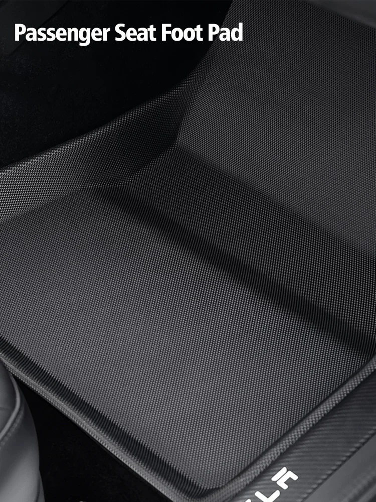 Foot Pad For 2021-2022 New Tesla Model 3 Model Y Custom Floor Fully Surrounded Mats Waterproof Interior Accessorie Decoration