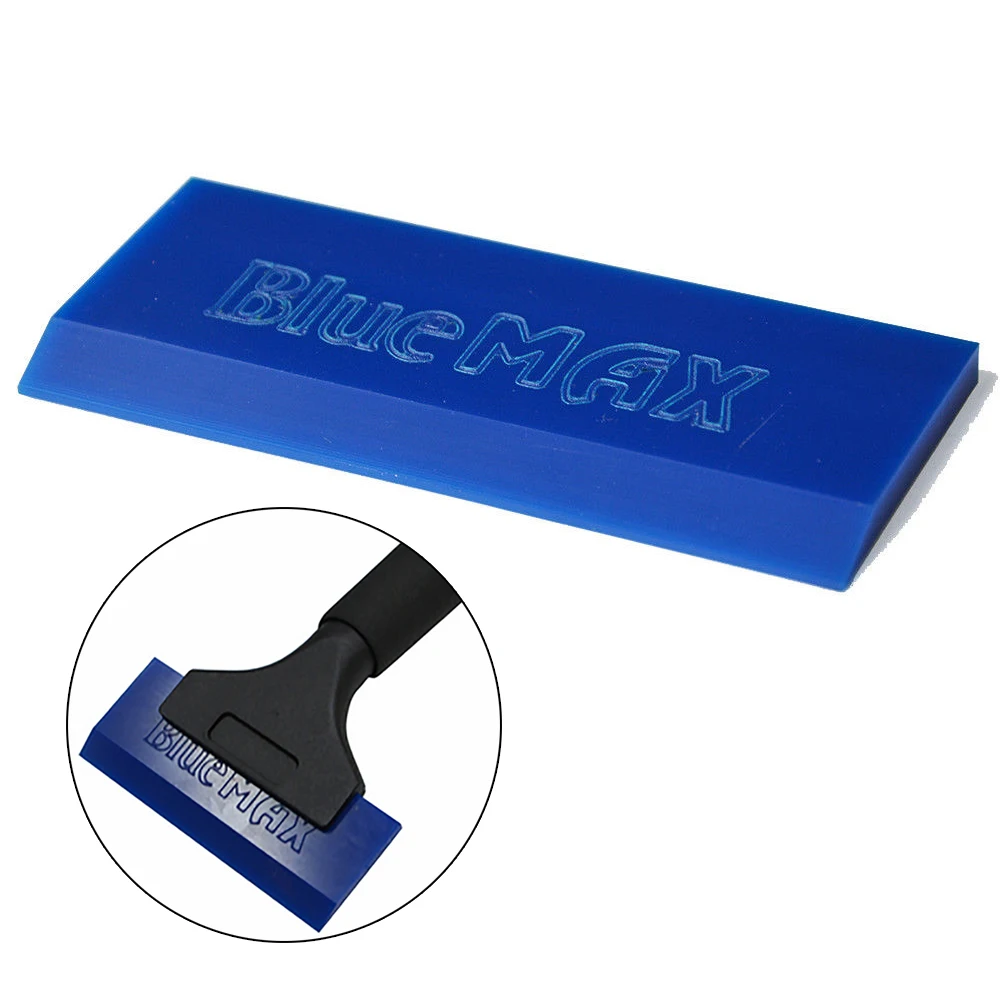 EHDIS BLUEMAX Rubber Squeegee Spare Blade For Snow Shovel Handle Window Tint Water Drying Tool Car Vinyl Wrapping Scraper Blade