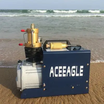 

220V 1.8KW 40 Mpa Electric Air Compressor High Pressure Air Pump pneumatic Airgun PCP Inflator With high pressure safety valve