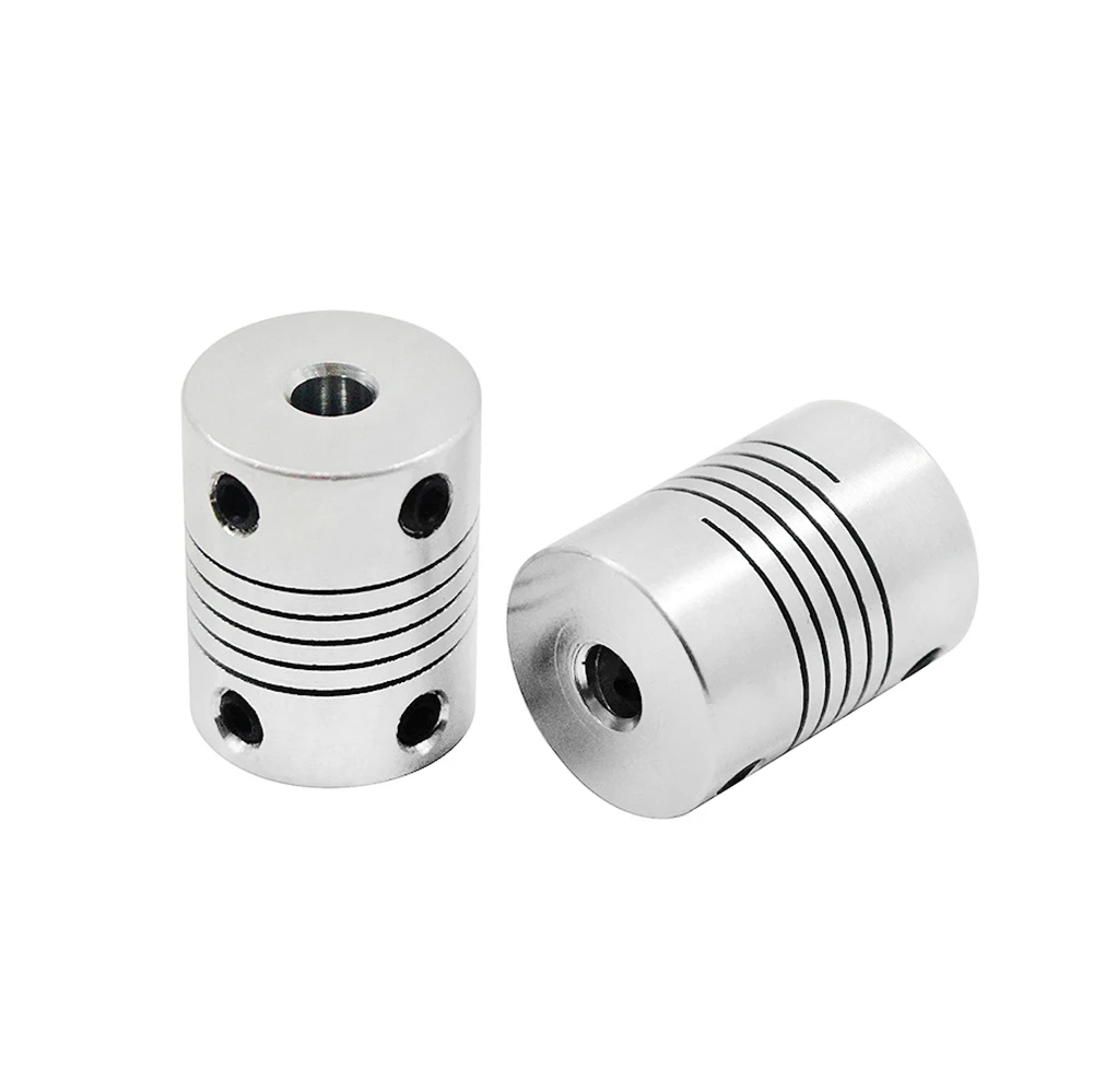 D19L25 5x8mm Aluminum CNC Motor Jaw Shaft Coupler 5mm to 8mm Flexible OD Coupling 19x25mm Dropshipping. Exclusive.3/4/5/6/7/8mm