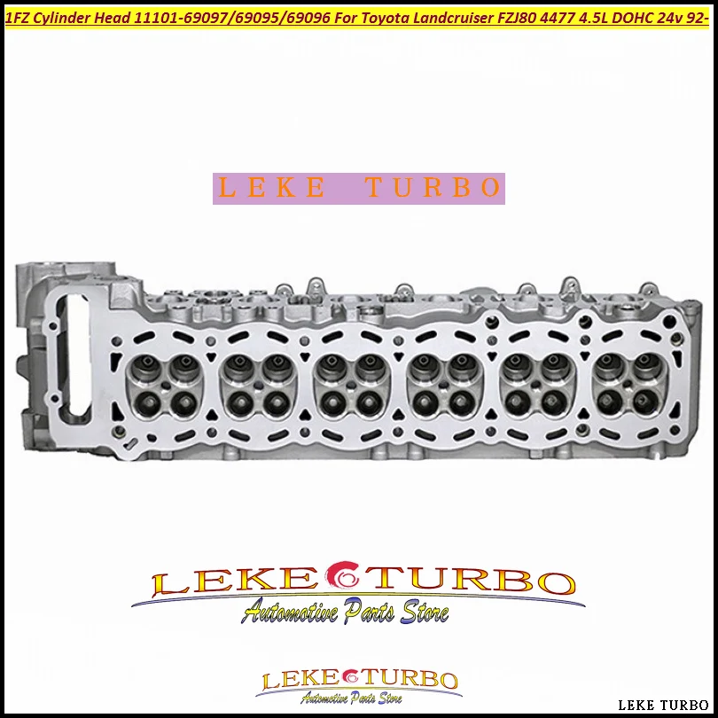 

1FZ Cylinder Head 11101-69097 11101 69097 1110169097 11101-69095 11101-69096 For Toyota Landcruiser FZJ80 4477 4.5L DOHC 24v 92-