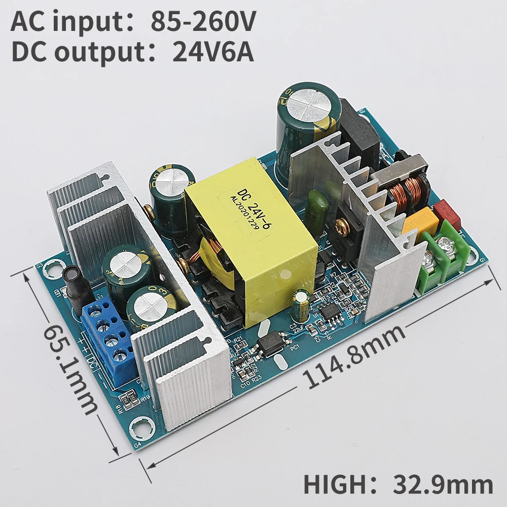 300W switching power supply board high power industrial bare board power supply module AC-DC module 12V 24V 36Vto110-200v