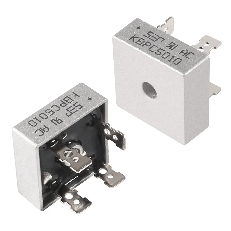 Diodo rectificador de puente KBPC5010 50A 1000V, circuito integrado Original, monofásico, 12 unids/lote