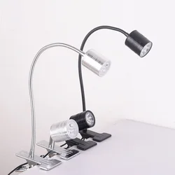 LED Wall lamp 3W 5W Modern Bedroom Bedside Lamp Black Silver Light Body 360 Degree Angle Adjustable wall light AC110V 220V