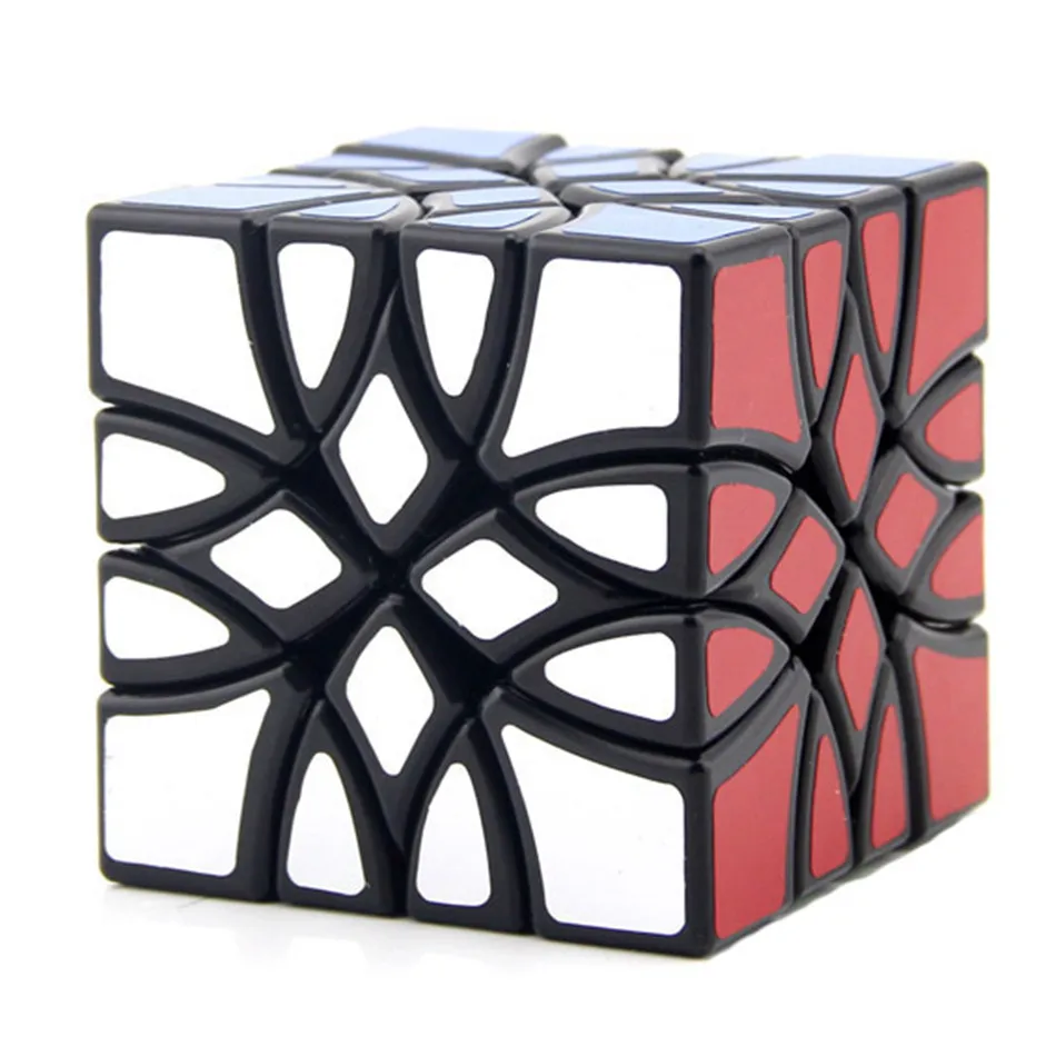 LanLan Mosaic Magic Cube Strange Shape Irregular Cubo Magico Professional Neo Speed Puzzle Antistress Educational Toys