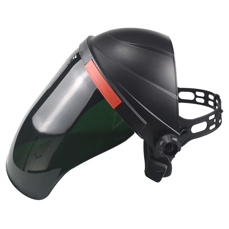 Adjustable Clear Face Visor Shield Cover Safety Workwear Eye Protection Grinding Resistant High Low Temperature For Welding