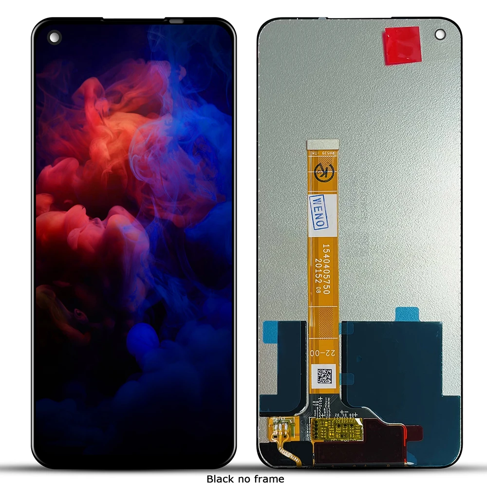 For OPPO Realme 6 RMX2001 LCD Display Screen Touch Digitizer Assembly For 6.5 inch OPPO Realme6 With Frame Replace