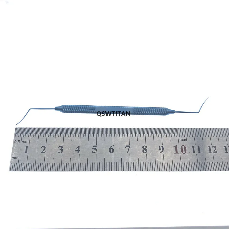 Titanium Repositor Synechiae Spatula 0.7mm /0.5mm ophthalmic surgical instrument training tool Ophthalmic hook tools