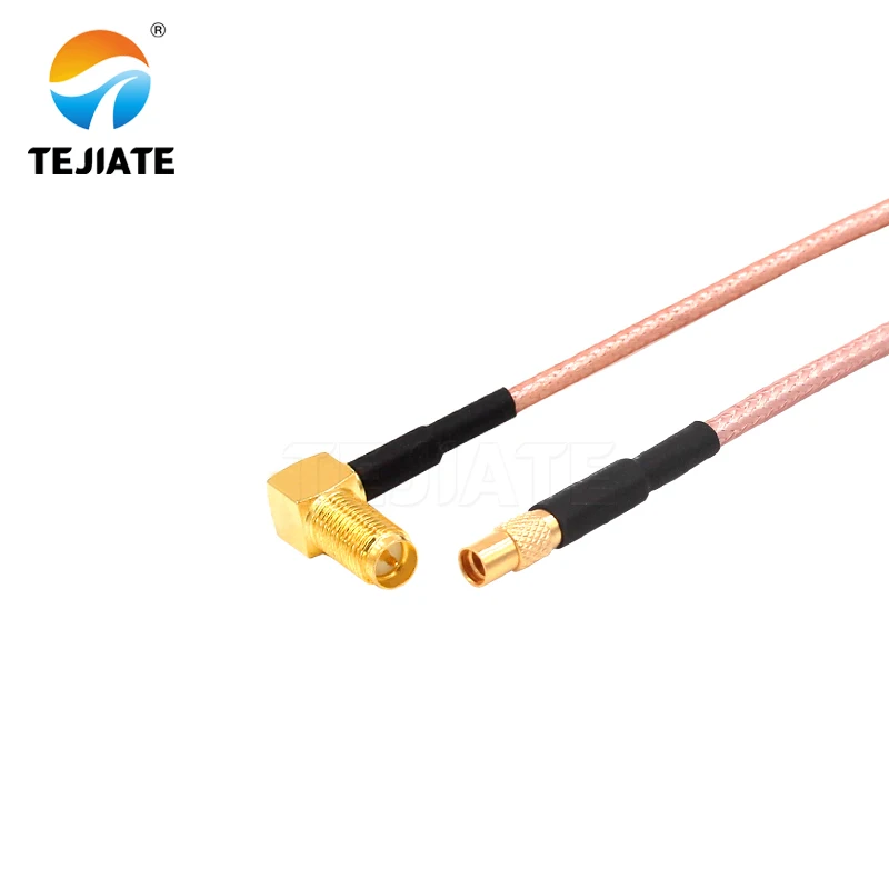 1PCS TEJIATEอะแดปเตอร์สายMMCXถึงRPSMAประเภทMMCX-KแปลงRPSMA-KW 8-90ซม.1M 1.5M 2MความยาวConnector RG316ลวด