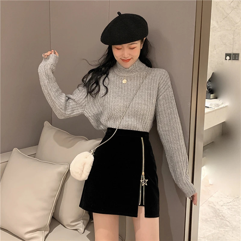 Black Velvet skirt