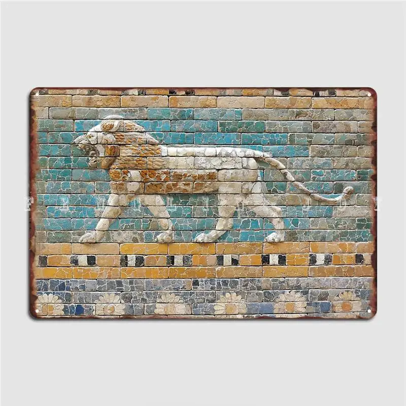 Babylon Art Babylon Artifact Metal Plaque Poster Cinema Garage Printing Party Wall Decor Tin Sign Poster