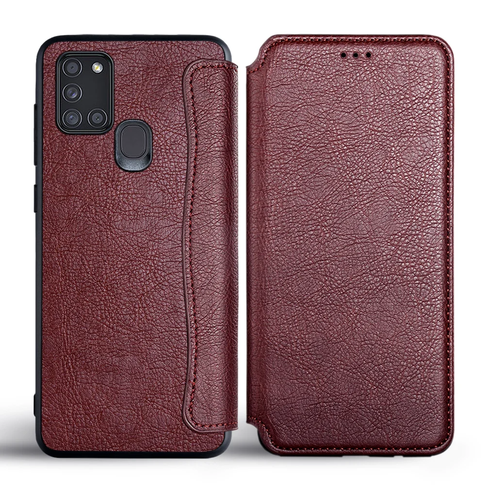 Case for SAMSUNG Galaxy A21S A217F A21 case Flip cover Leather no magnet for SAMSUNG Galaxy A21S A217F A21 case funda coque