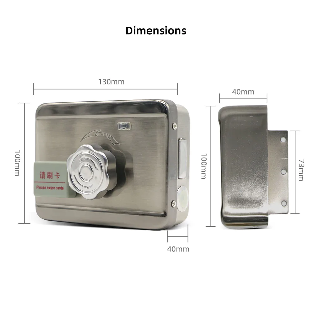 JeaTone Electric Lock to build your video intercom system