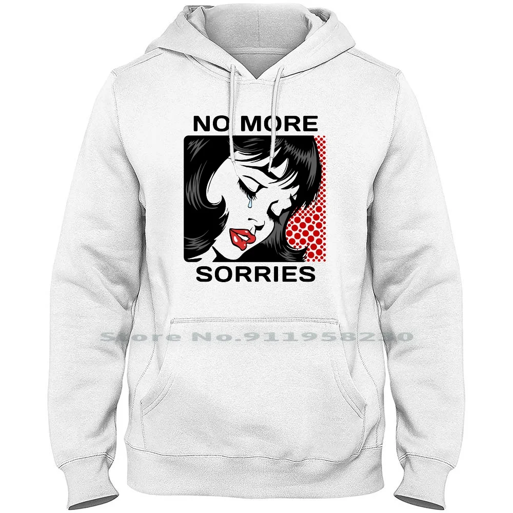 Regrets Sorry Sad Story Woman Girl Men Women Hoodie Sweater 6XL Big Size Cotton Regret Story Sorry Oman Sad To St So Om