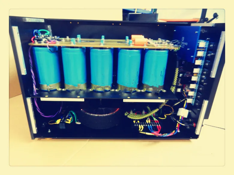 2 uds se consulte Gaowen post-nivel T1000 totalmente equilibrado HIFI postamplificador de nivel de fiebre 560W * 2 8Ω \ 1120W * 2 4Ω