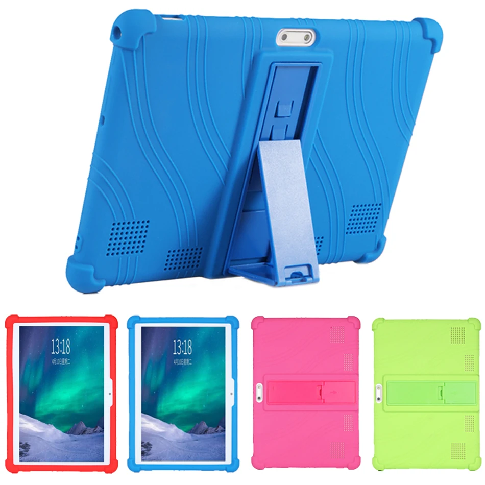 

SZOXBY For Teclast M20 T20 T10 X10 A10S M30 Kids Soft Silicone Adjustable Stand Cover for Teclast 10.1 Inch Tablet Cases coat