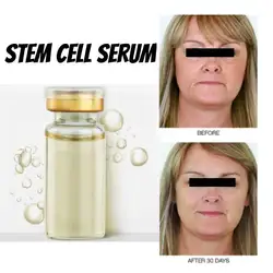 Siero per cellule stelo Anti invecchiamento Siero per il viso per culturelle cellulari a stelo reale Illumina Migliora le linee sottili Lifting Rassodante Amide Essenza Pelle