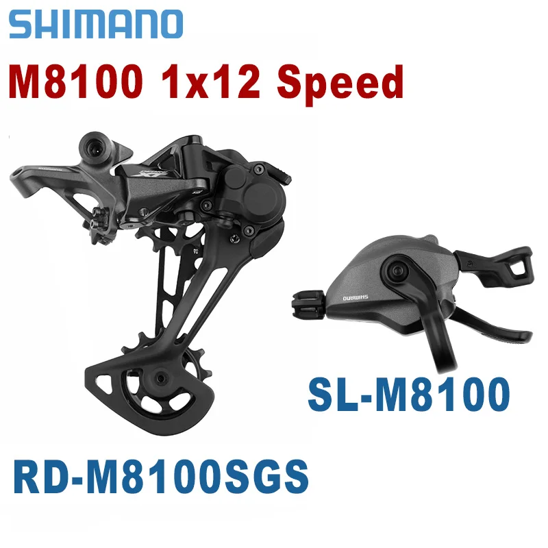 

SHIMANO DEORE XT M8100 Groupset 12S Mountain Bike Groupset RD-M8100SGS Rear Derailleur SL-M8100 Shifter Lever 12V XT Groupset