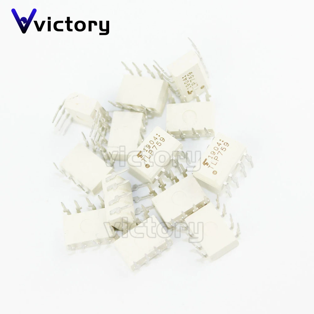 10PCS NEW TLP759 DIP-8 Receiver Microprocessor Light Coupling