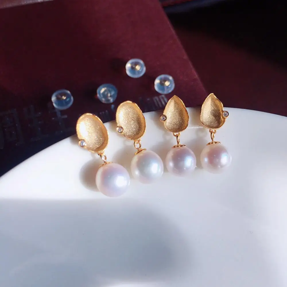 

MADALENA SARARA Saltwater Pearl Akoya Pearl AAA High Quality Pearl earrings 18k Gold Earrings Stud Luxury Women Jewelry