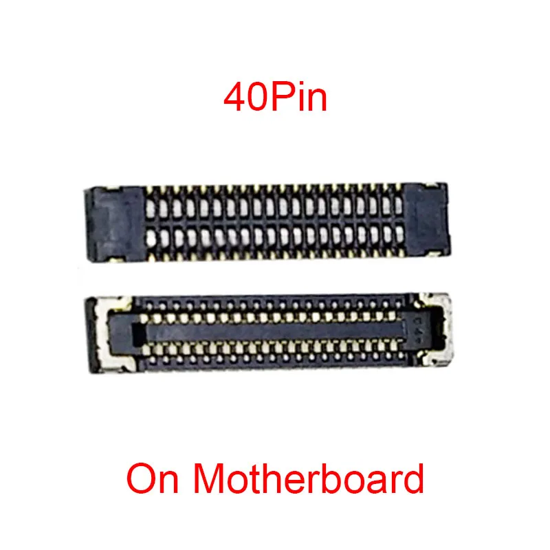 2pcs 40pin LCD Display FPC Connector On Board For Xiaomi POCO Pocophone X3/X3 NFC/X3Pro/X3 Pro Screen Plug On Flex