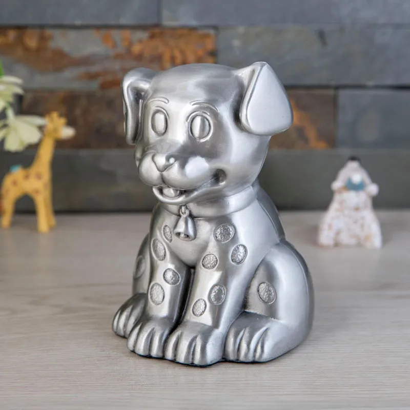 

Creative Flower Dog Bank Children Money Box Cute Animal Piggy Bank Children's Holiday Gift Ornaments C001