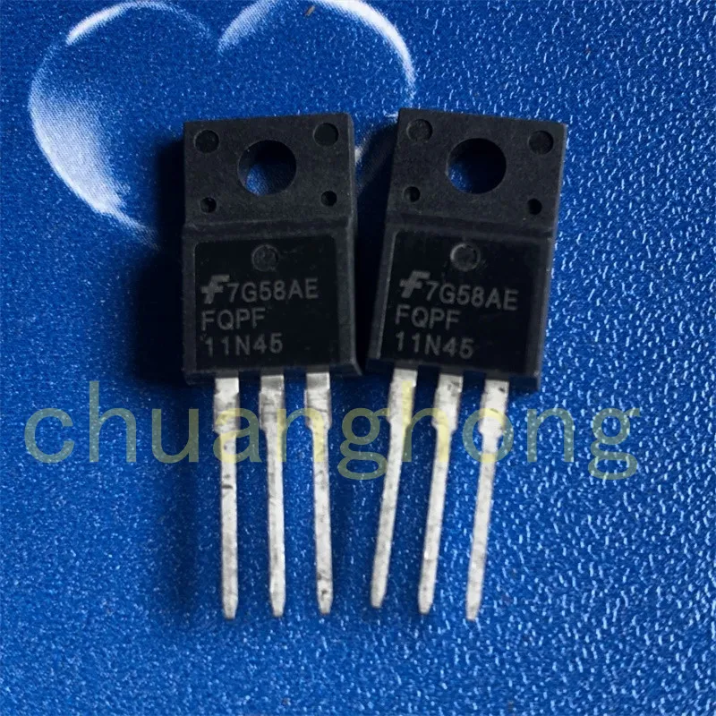 1pcs/lot Power triode FQPF11N45  11A 450V  original packing new field effect transistor TO-220F