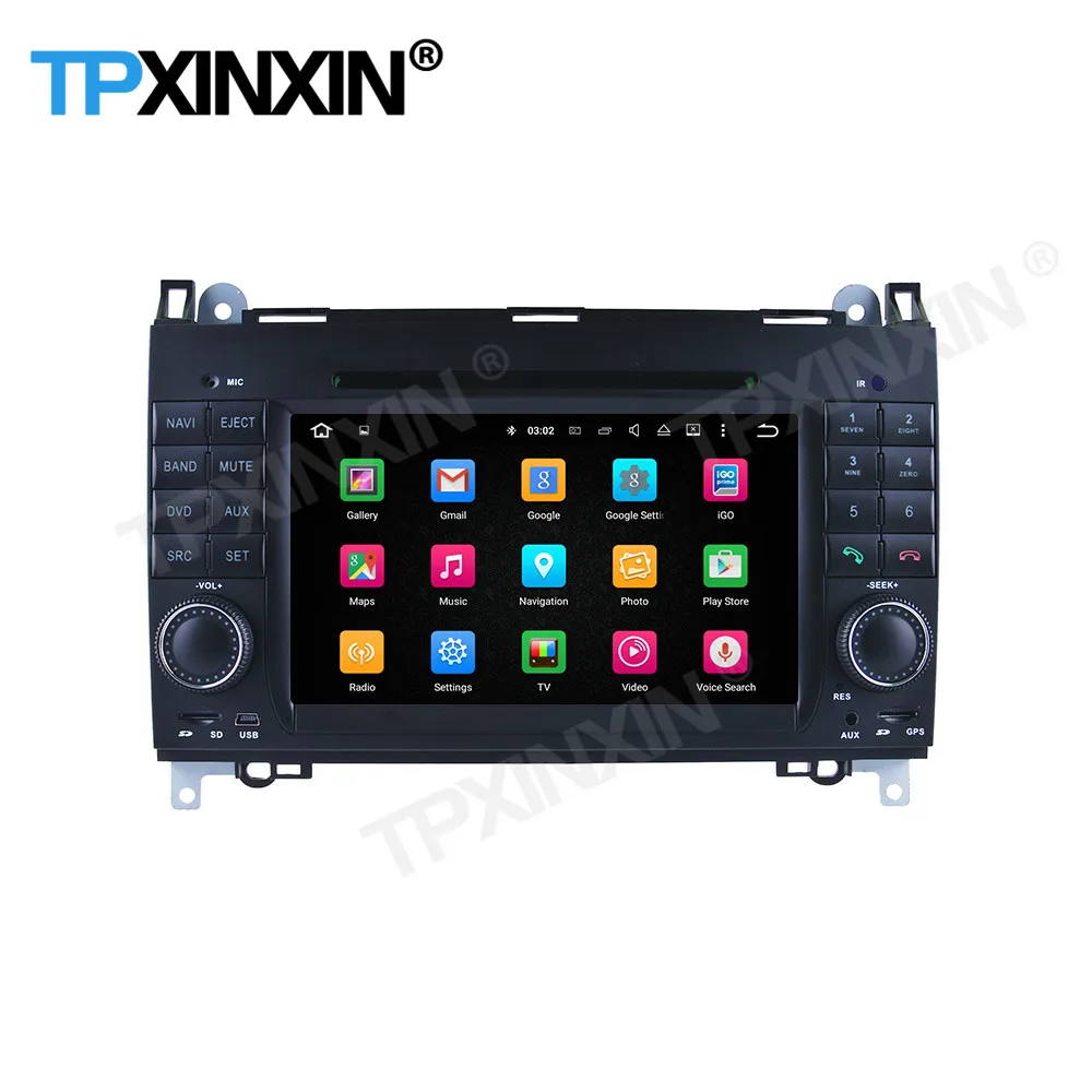 Carplay Car Radio Recorder Android For W169 B-class W245 2004 2005 2006 2007 2008 2009 2010 2011 2012 GPS Player Audio Head Unit