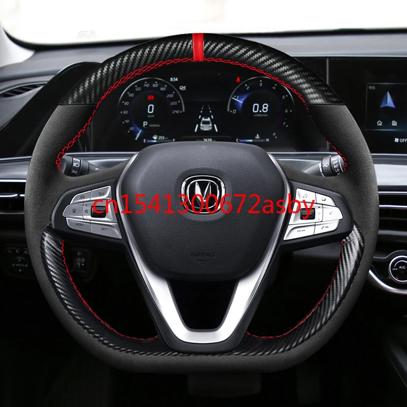 For Changan EADO Ruicheng CC CS35 CS55 PLUS / UNI-T DIY custom leather car interior steering wheel cover