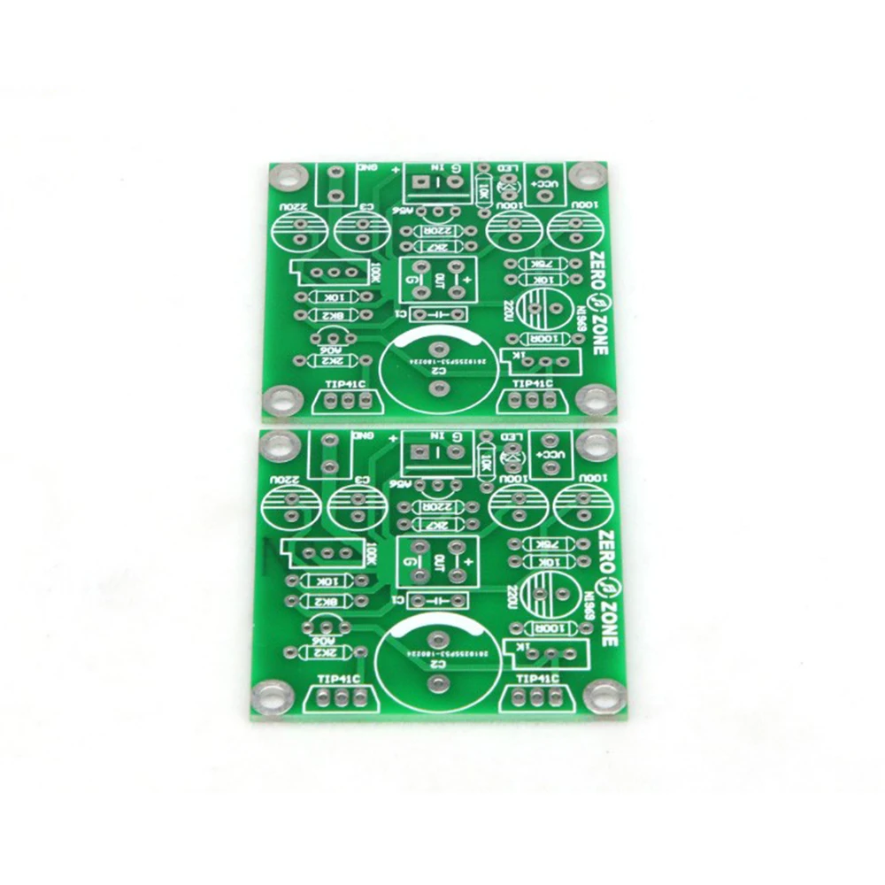 1ペアpcbボードクラシックバージョンTIP41C JLH1969 12-24VDCクラスaデュアルチャンネルオーディオアンプアンプアンプボード