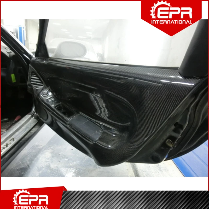 For Mazda RX7 FD3S Carbon Fiber Inner Door Card (RHD Only) RX7 Carbon FRP Interior Trim Body Kit FD3S Part